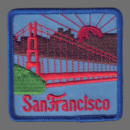 SF Golden Gate Bridge Patch - 4016