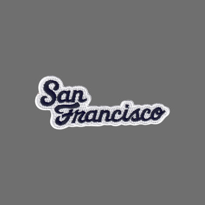 San Francisco Black Script Patch - 4020-01/39