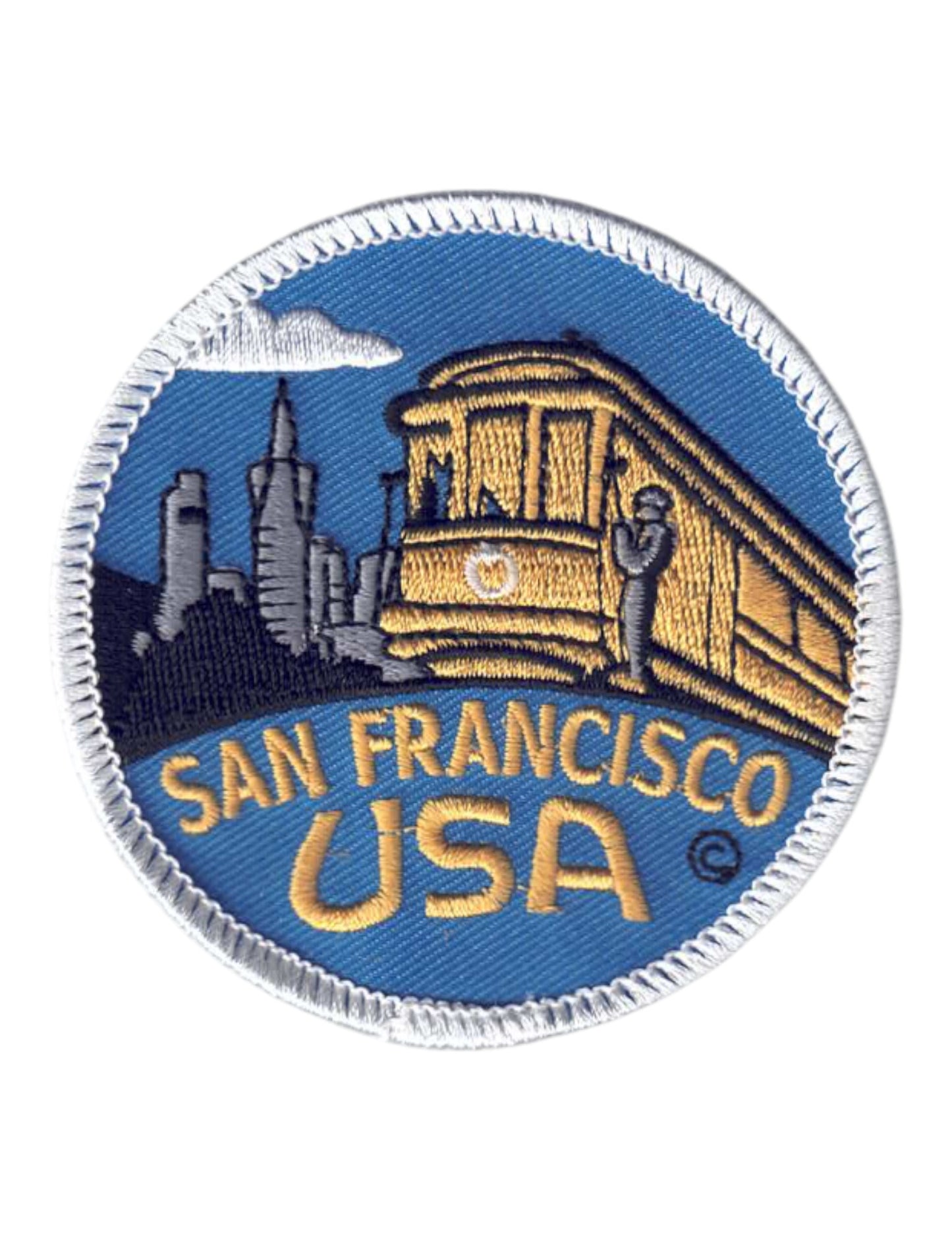 SAN FRANCISCO Cable Car Patch - 4027