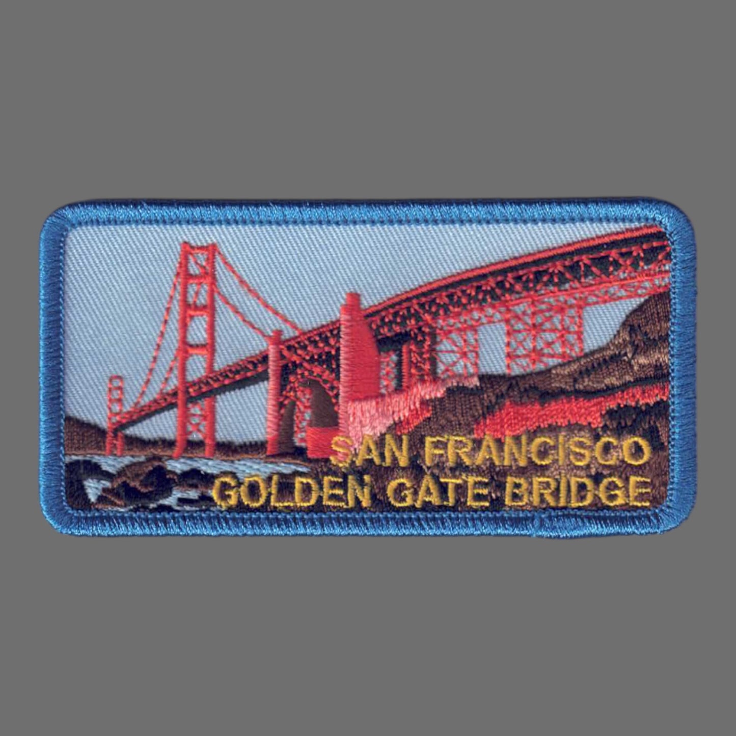 SF GOLDEN GATE BRIDGE West View Patch - 4055