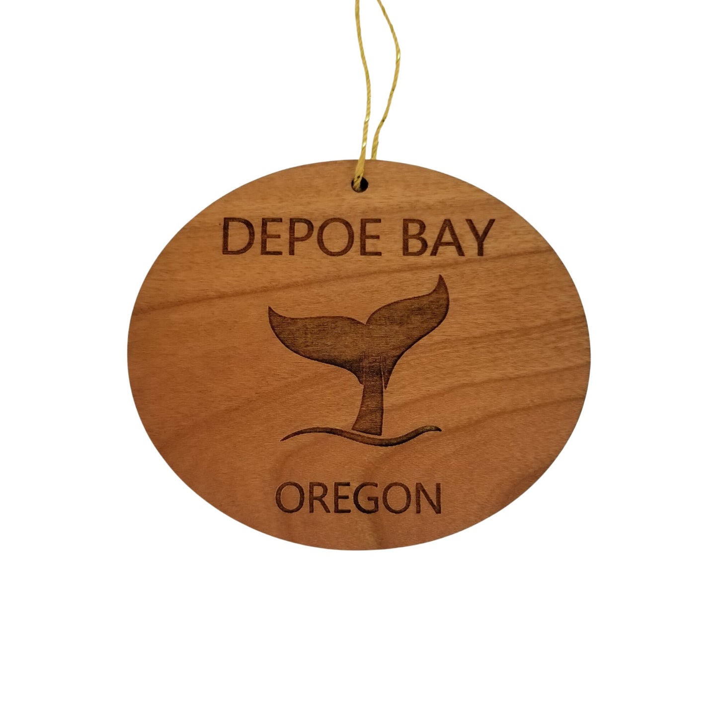 Wholesale Depoe Bay Ornament - Oregon Handmade Wood Souvenir