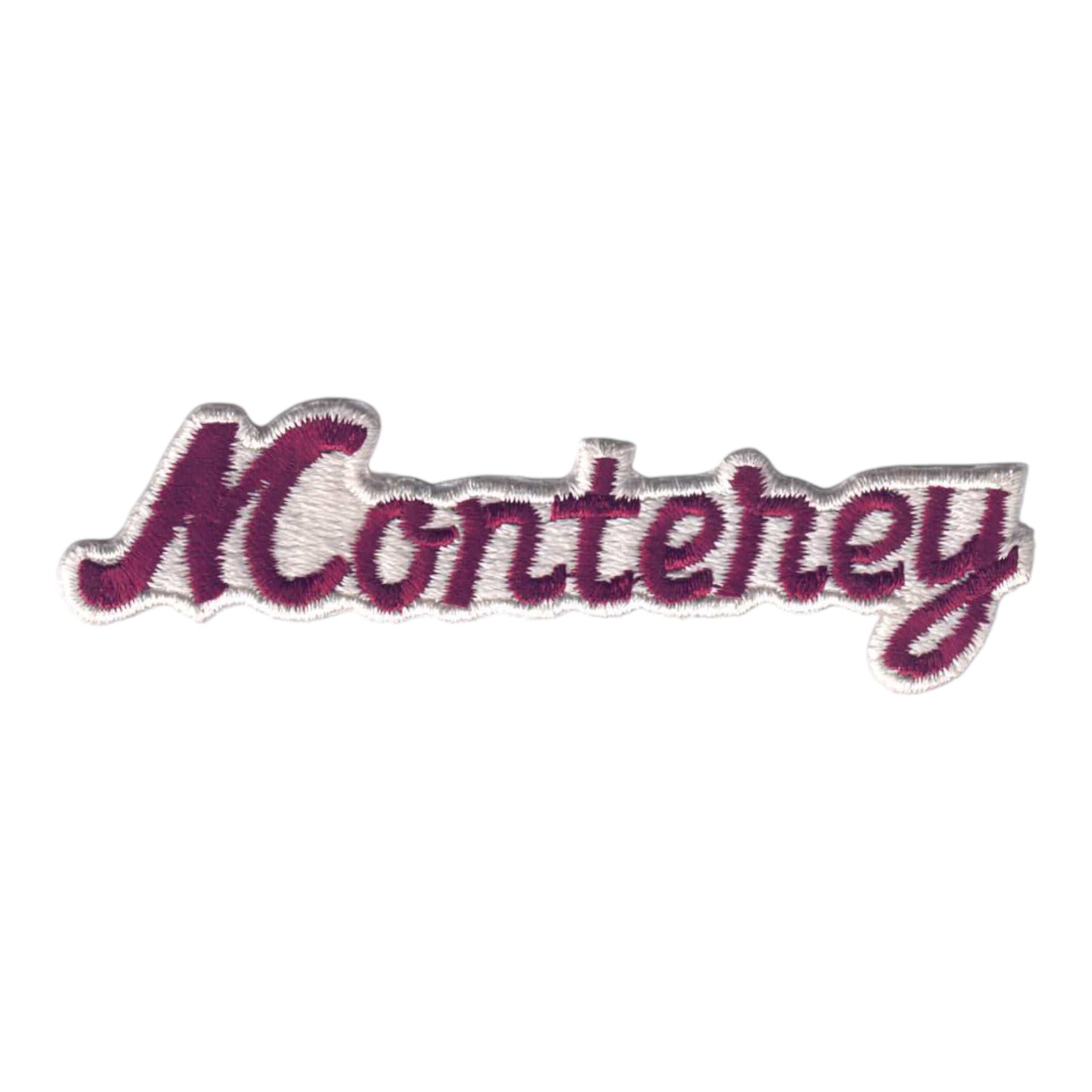 Monterey Script Patch Maroon - 4452-29/39