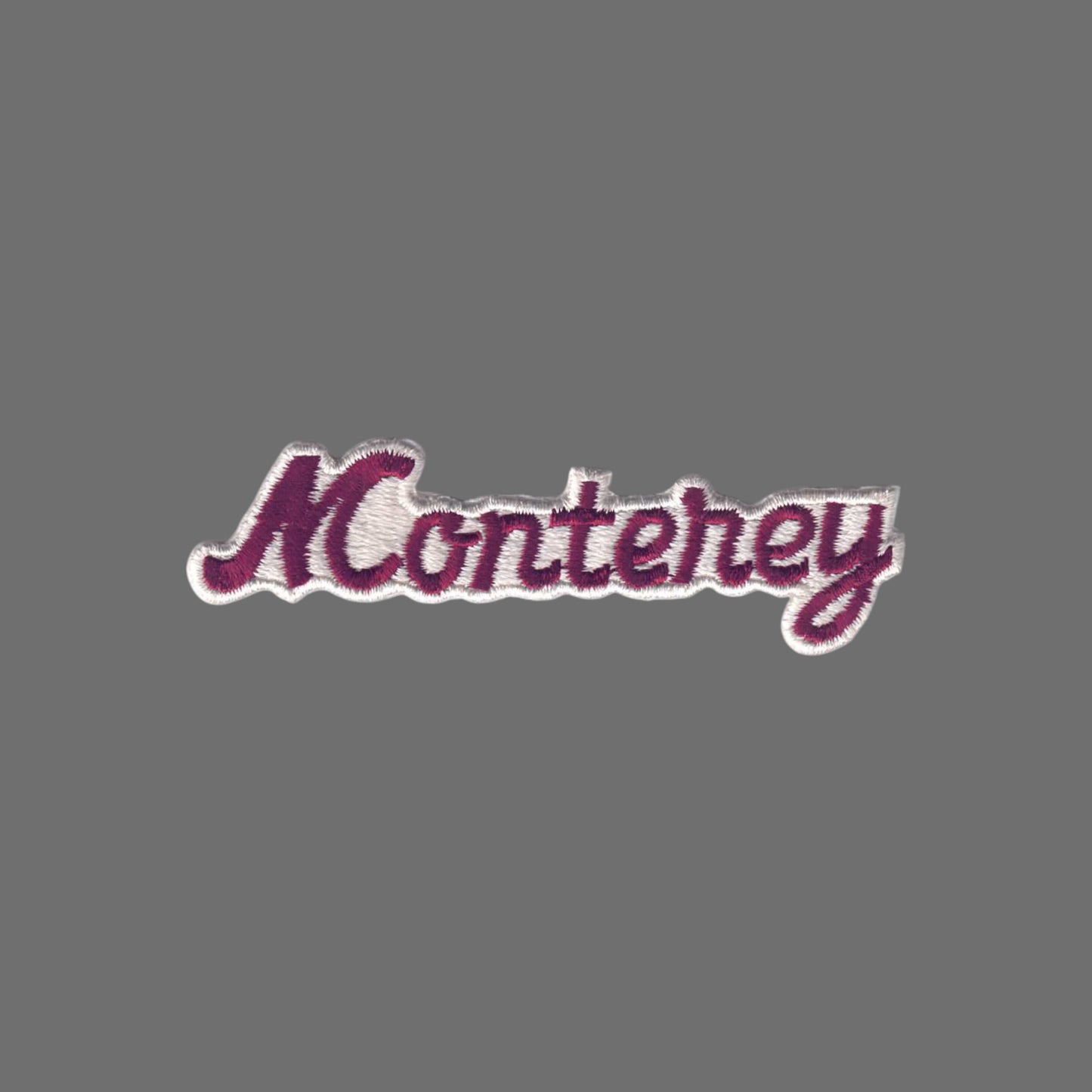 Monterey Script Patch Maroon - 4452-29/39