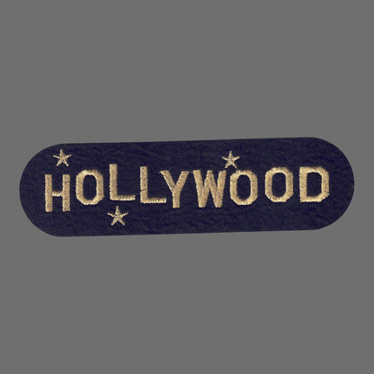 HOLLYWOOD Souvenir Patch Gold - 4656-21M