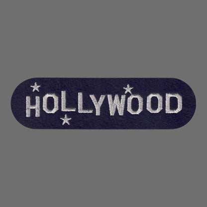 HOLLYWOOD Souvenir Patch Silver - 4656-58M
