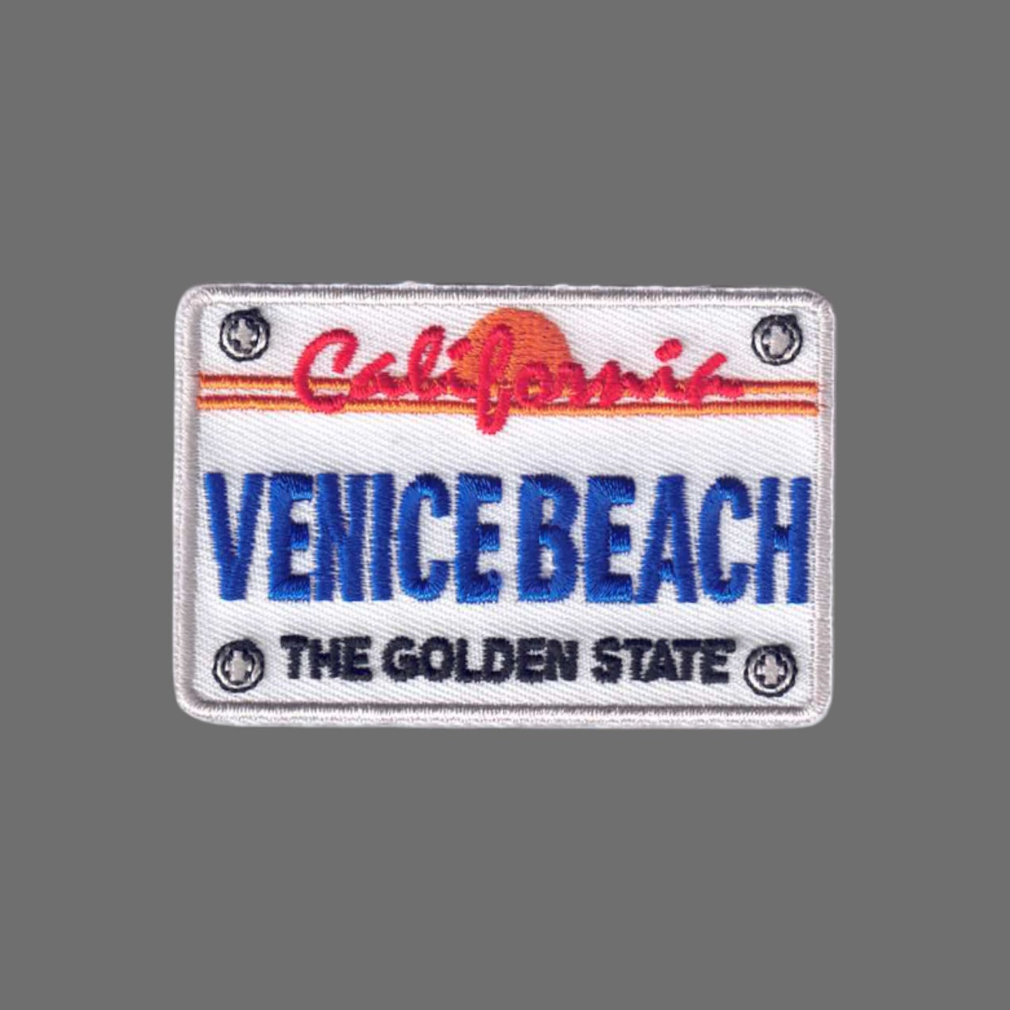 VENICE BEACH License Plate Patch - 4678