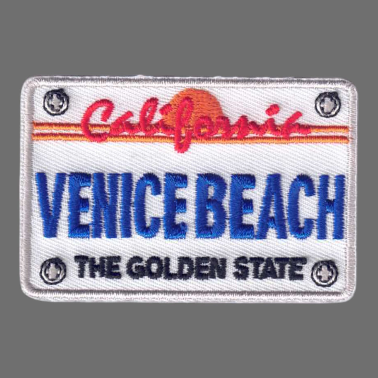 VENICE BEACH License Plate Patch - 4678