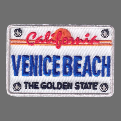 VENICE BEACH License Plate Patch - 4678