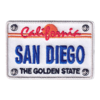 SAN DIEGO License Plate Patch - 4708