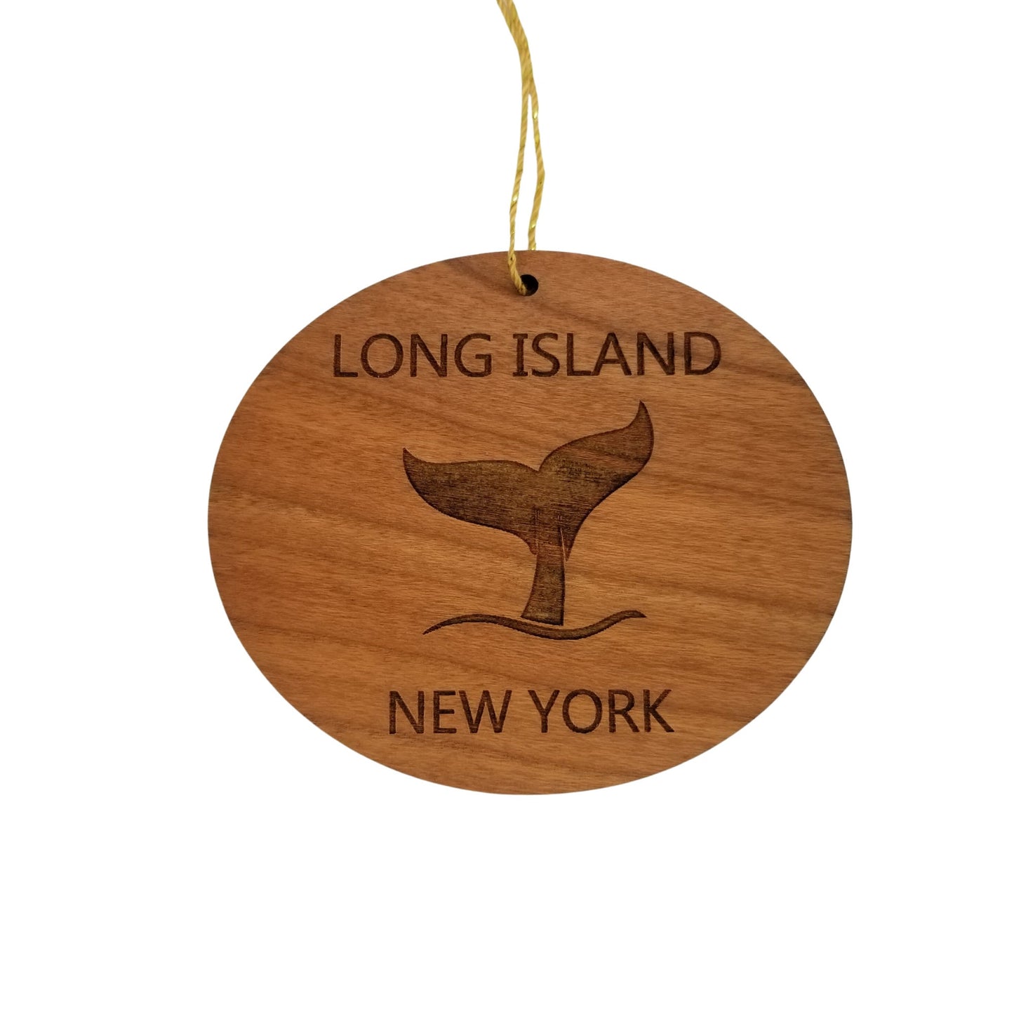 Wholesale Long Island Ornament - Handmade Wood Souvenir