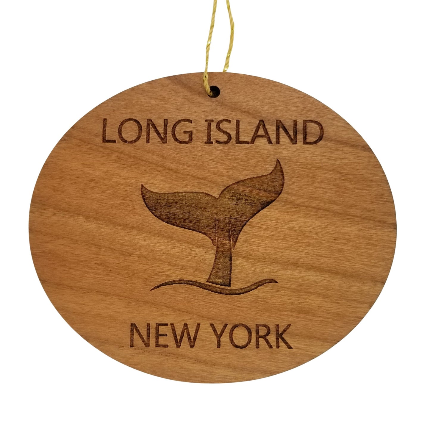 Wholesale Long Island Ornament - Handmade Wood Souvenir