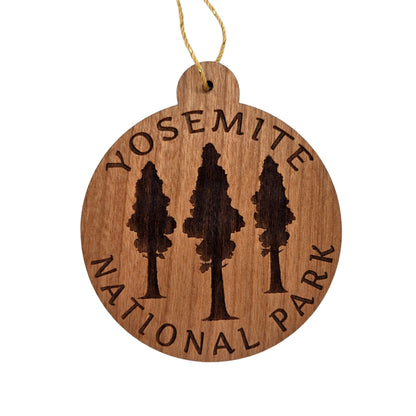 Wholesale Yosemite National Park Wood Ornament California Sequoia Gigantea Giant Trees Souvenir Made in USA