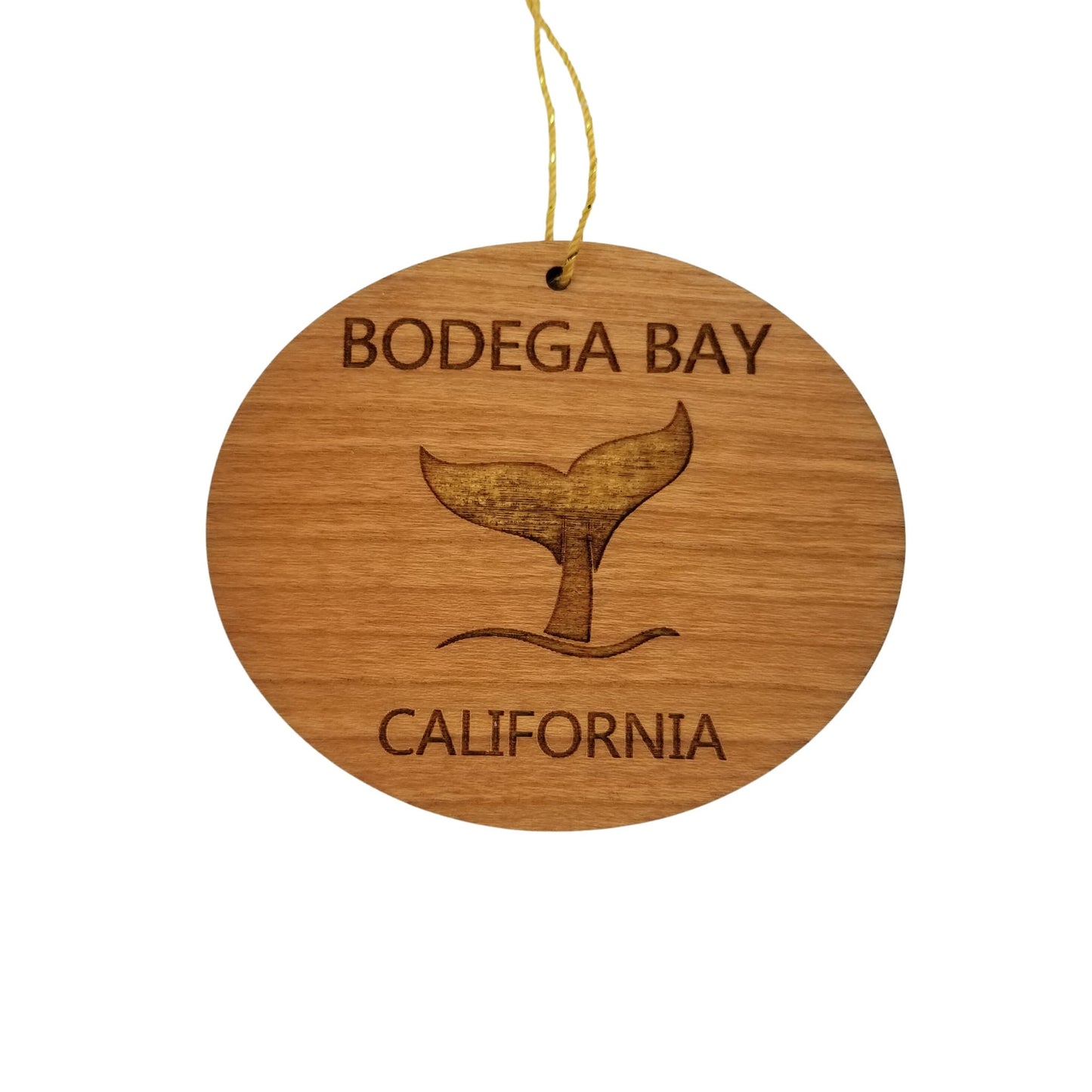 Wholesale Bodega Bay Ornament - Handmade Wood Souvenir