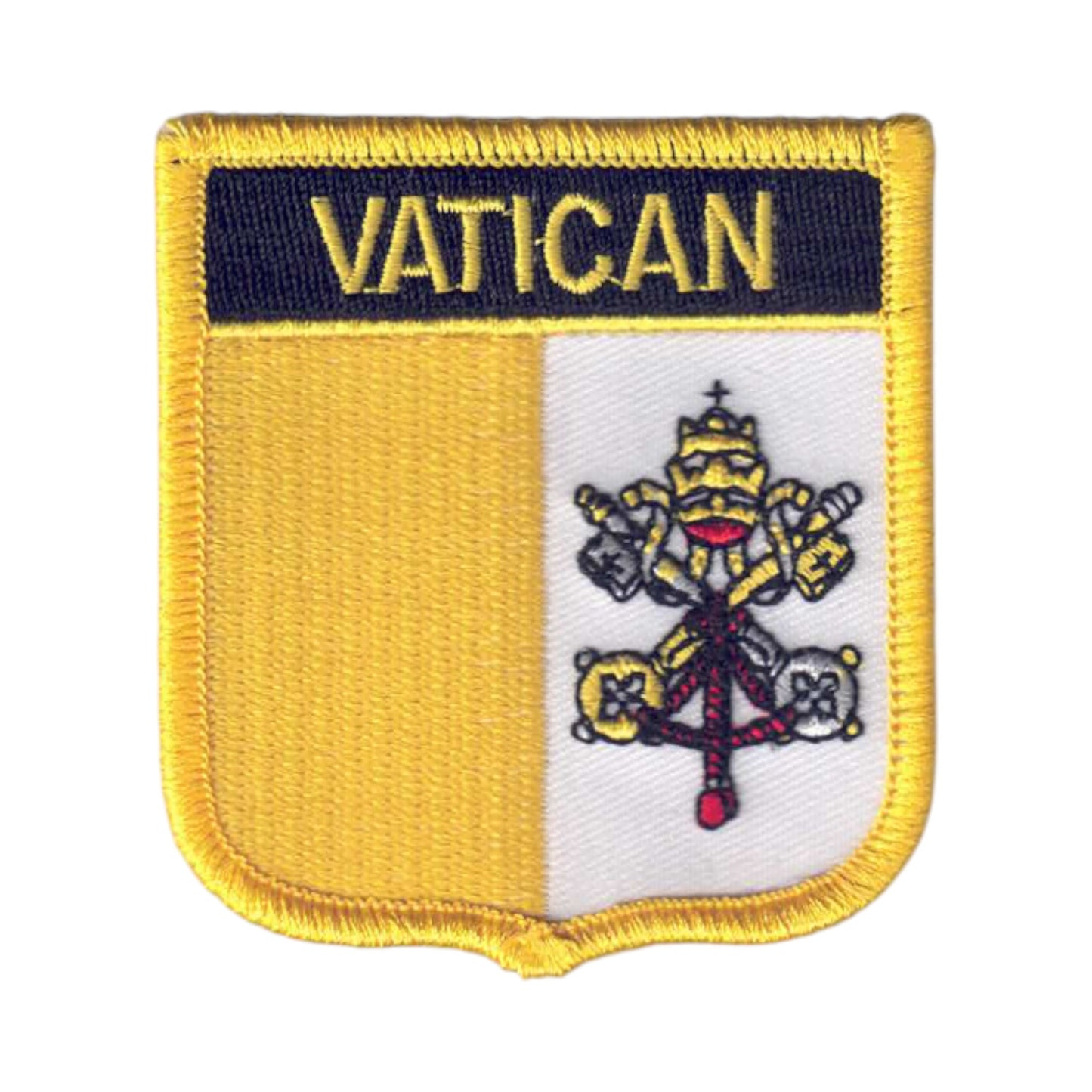 VATICAN Flag Shield Patch - 6067