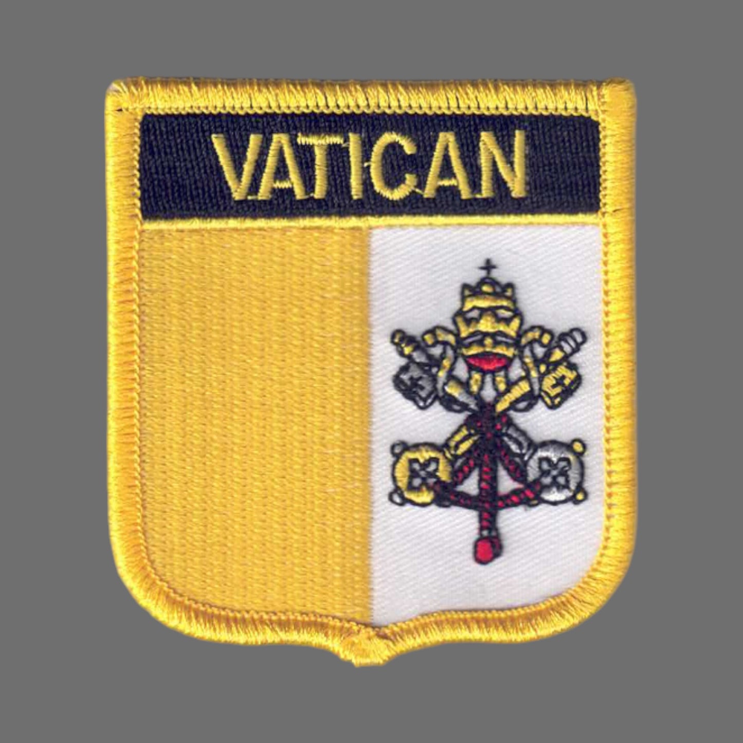 VATICAN Flag Shield Patch - 6067