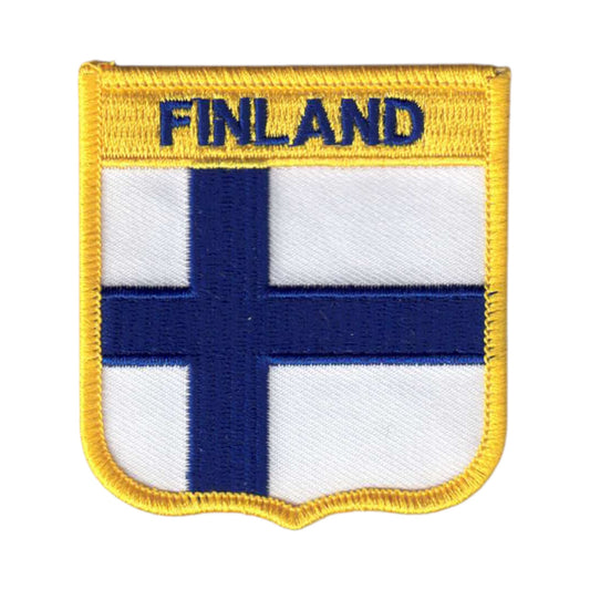 FINLAND Flag Shield Patch - 6251