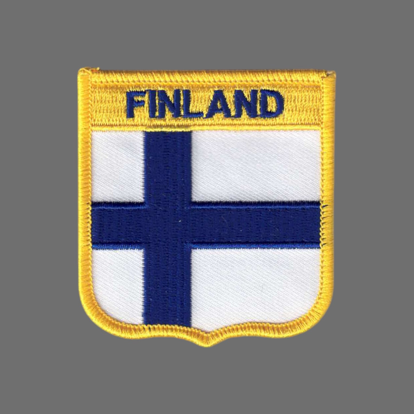 FINLAND Flag Shield Patch - 6251