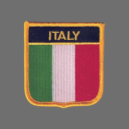 ITALY Flag Shield Patch - 6421