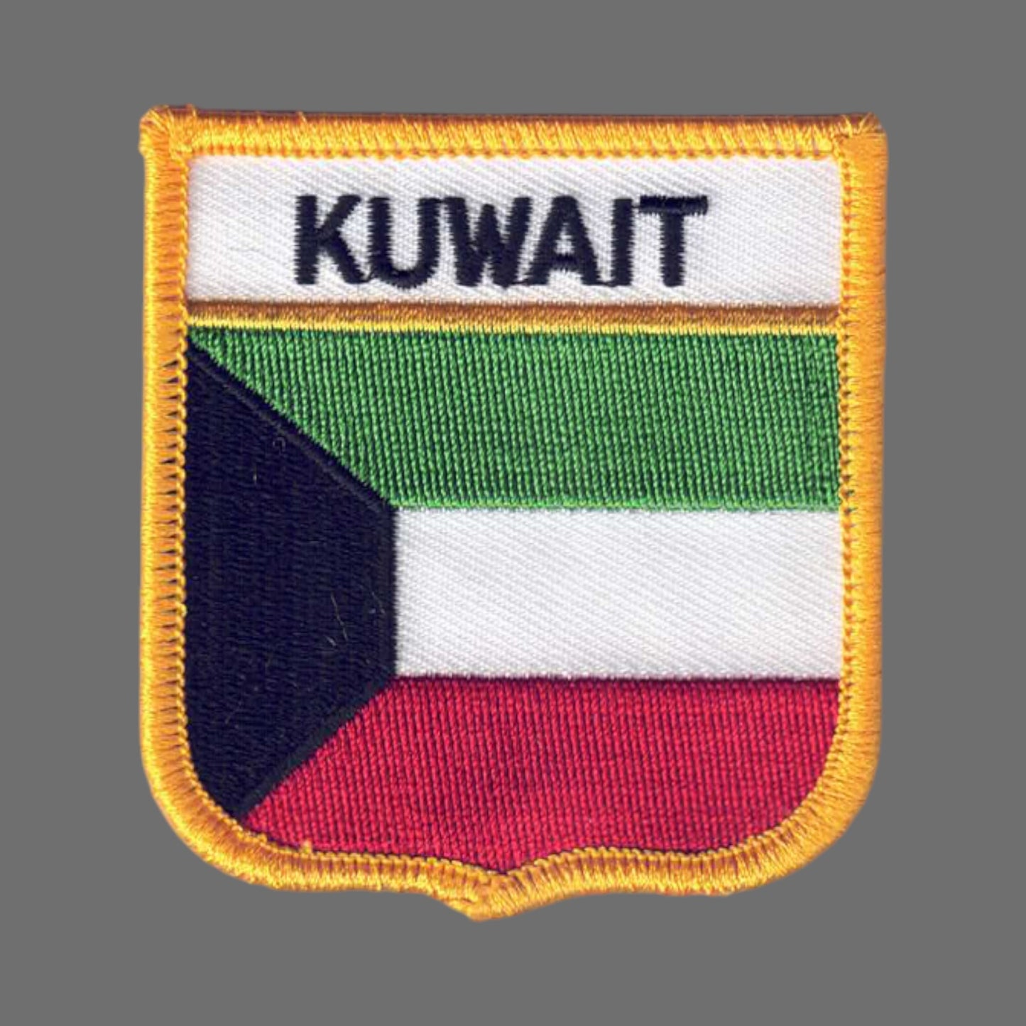 KUWAIT Flag Shield Patch - 6471
