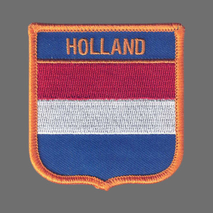 HOLLAND Flag Shield Patch - 6516
