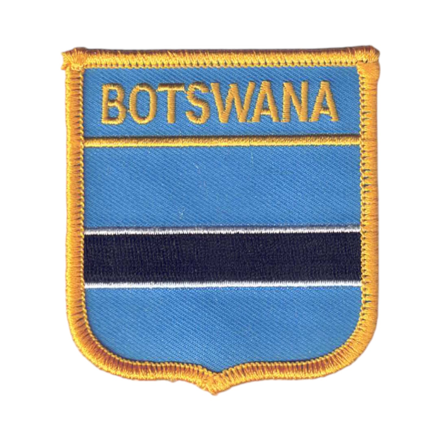 BOTSWANA Flag Shield Patch - 6598