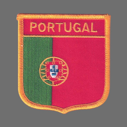 PORTUGAL Flag Shield Patch - 6621