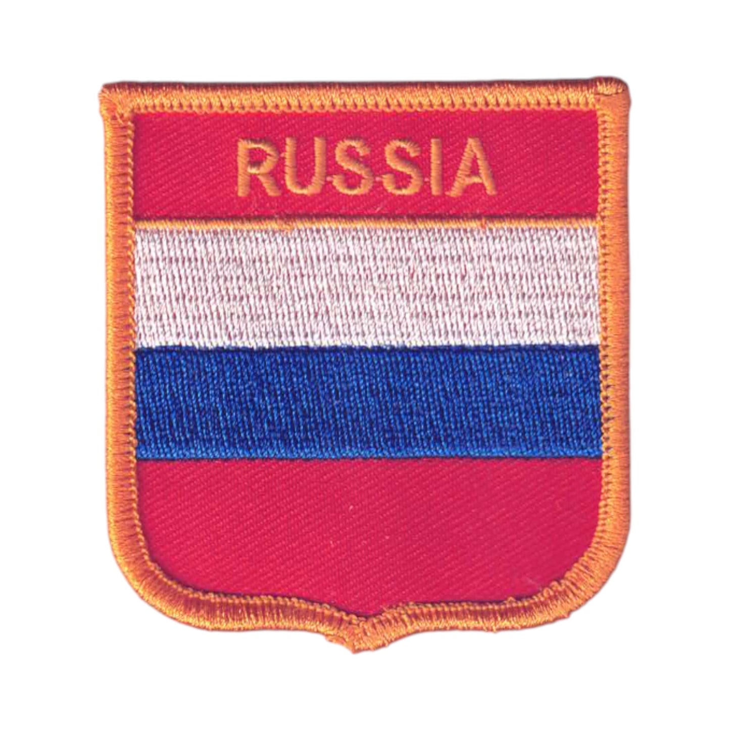 RUSSIA Flag Shield Patch - 6651