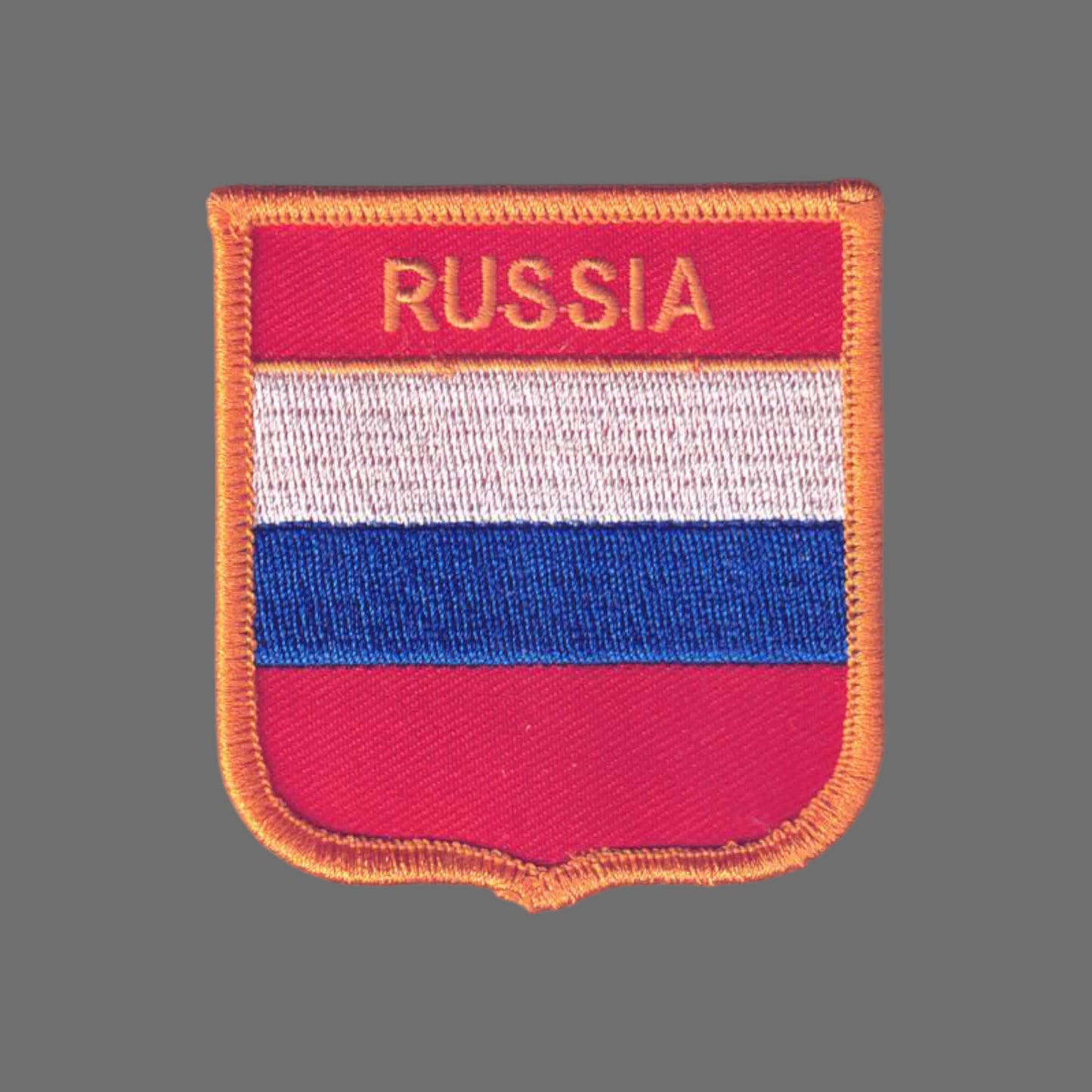 RUSSIA Flag Shield Patch - 6651