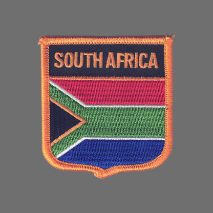SOUTH AFRICA Flag Shield Patch - 6691