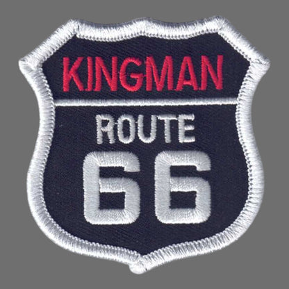 KINGMAN ROUTE 66 Souvenir Patch -66KINGMAN-01