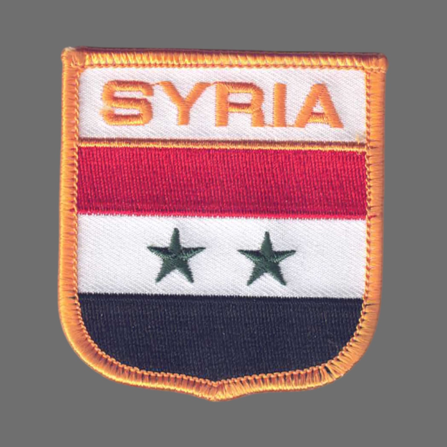 SYRIA Flag Shield Patch - 6761