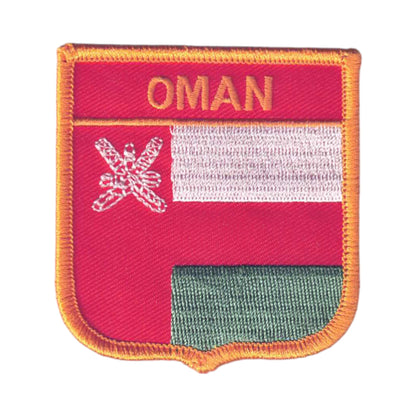 OMAN Flag Shield Patch - 6783