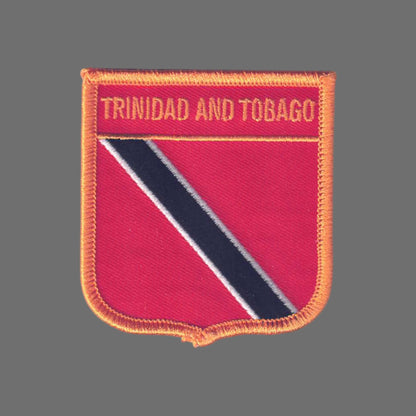 TRINIDAD and TOBAGO Flag Shield Patch - 6791