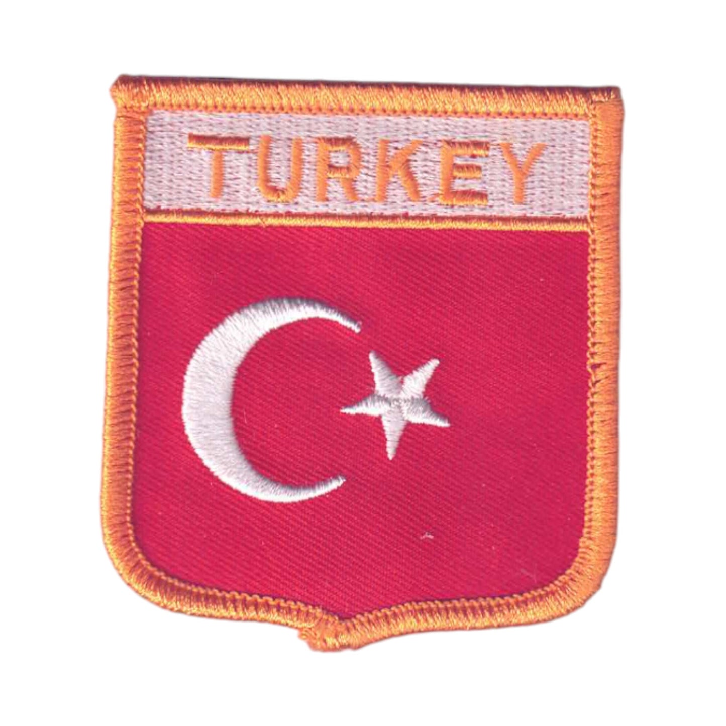 TURKEY Flag Shield Patch - 6801