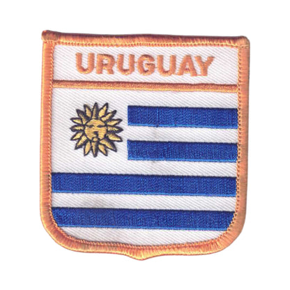 URUGUAY Flag Shield Patch - 6811