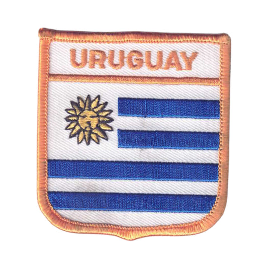 URUGUAY Flag Shield Patch - 6811