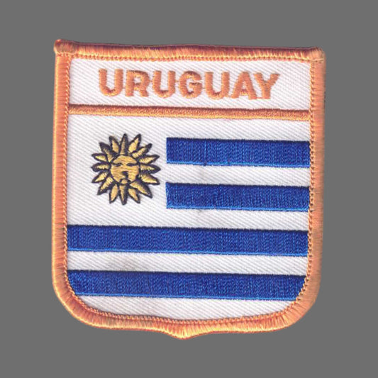 URUGUAY Flag Shield Patch - 6811