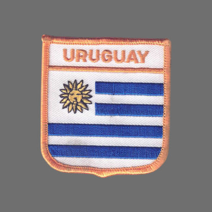 URUGUAY Flag Shield Patch - 6811