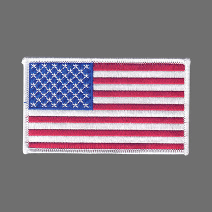 US Flag White Border 2.875 x 4.875 - 6829-W