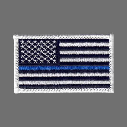 Blue Line US flag Patch - 6834-11