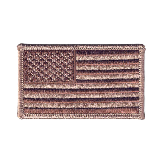 USA Flag Brown Patch - 6834-DESERT