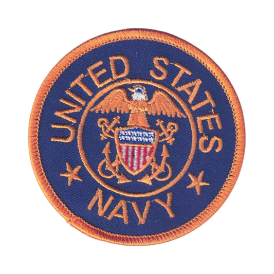 UNITED STATES NAVY on Blue Twill Patch - 6862