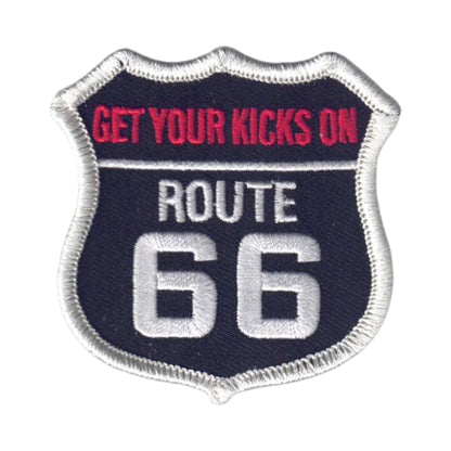 GET YOUR KICKS ON ROUTE 66 Patch - 6879