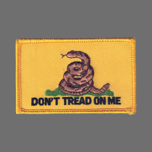 DON'T TREAD ON ME Gadsden Patch Yellow - 6884