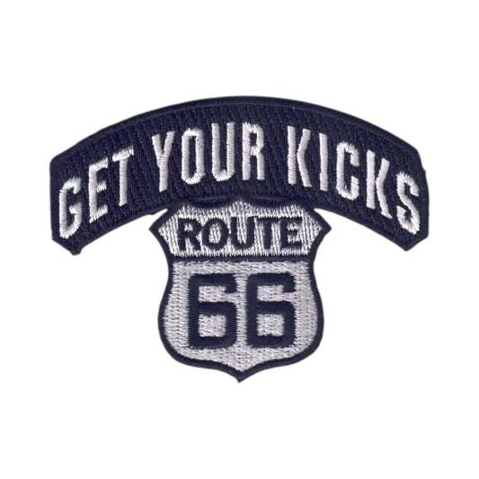 GET YOUR KICKS ROUTE 66 Patch - 6894