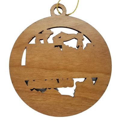 Wholesale Colorado Wood Ornament - CO Souvenir - Handmade In The USA