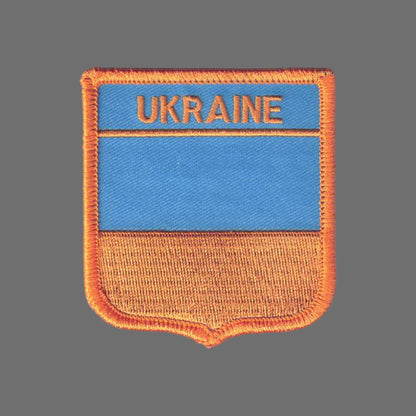 UKRAINE Flag Shield Patch - 7111
