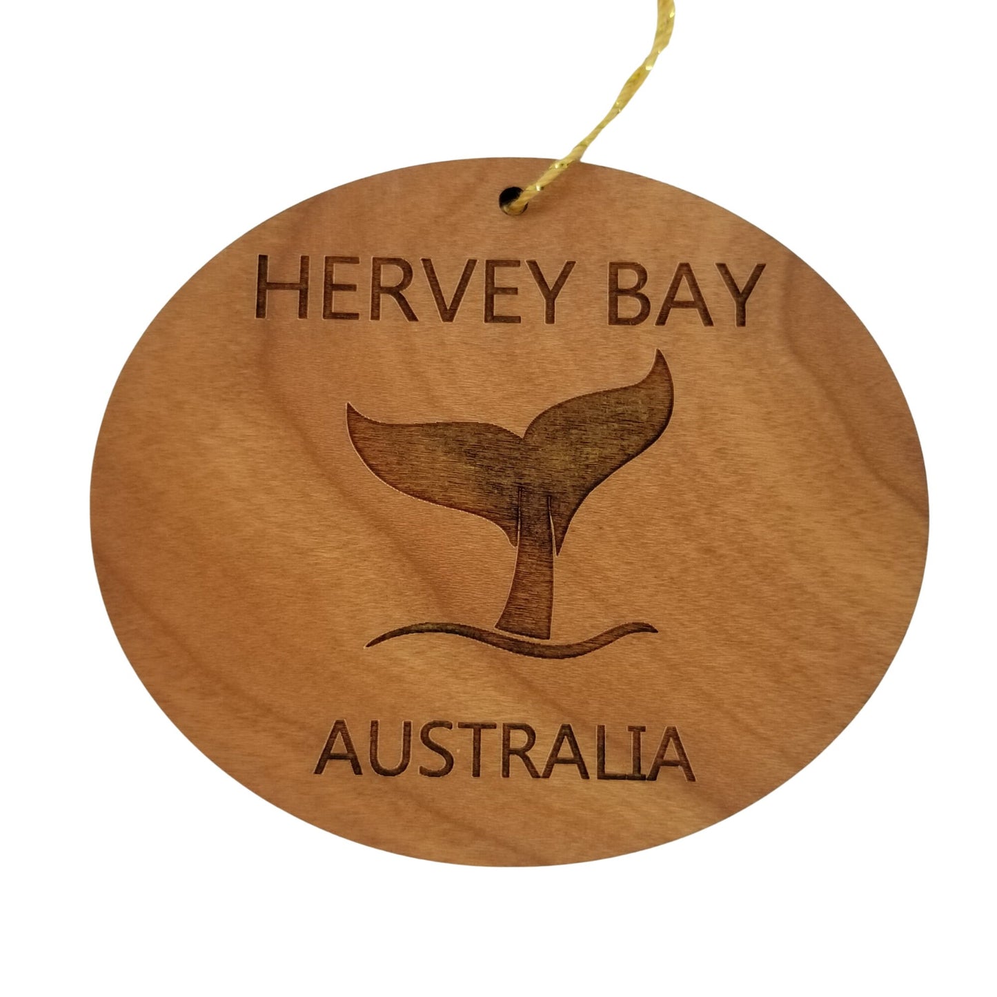 Wholesale Hervey Bay Australia Ornament - Handmade Wood Souvenir