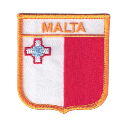 MALTA Flag Shield Patch - 7501