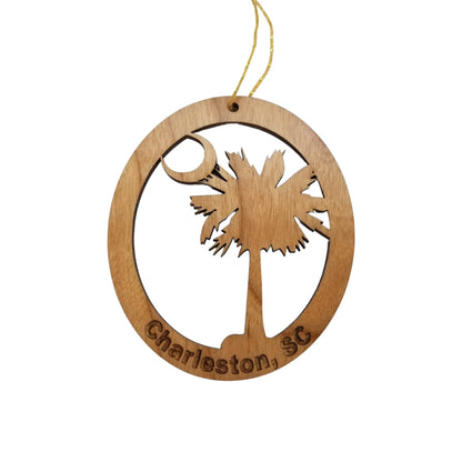 Wholesale Charleston South Carolina Ornament Handmade Wood Ornament Souvenir